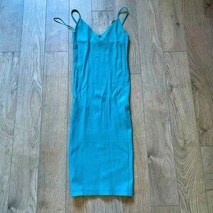 Zara mini dress in teal size xs-s